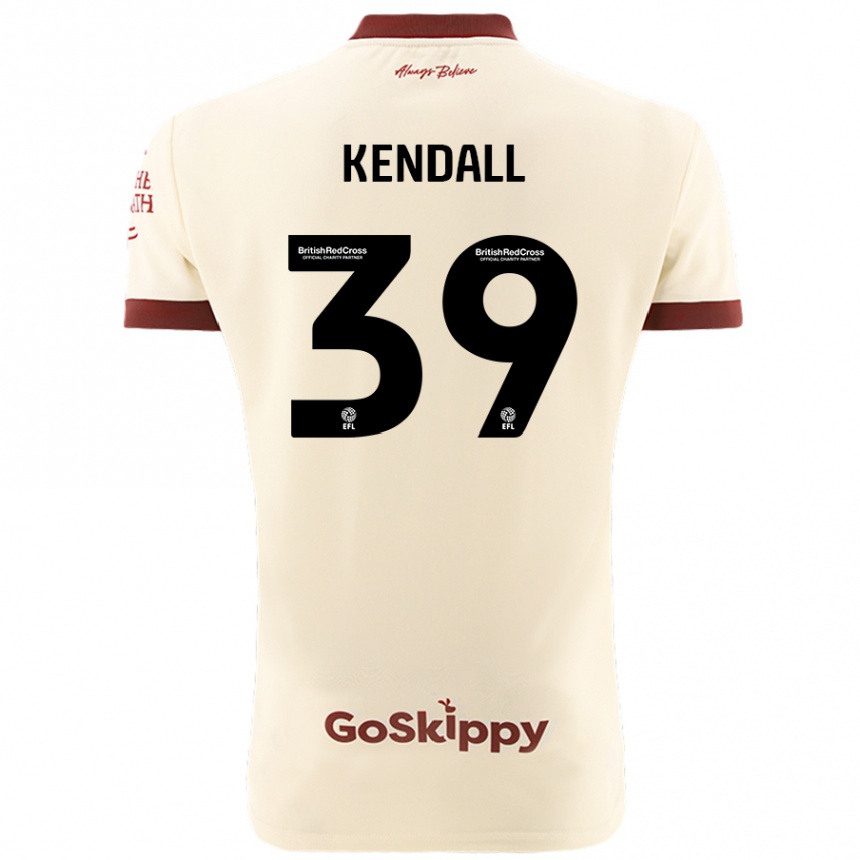 Men Football Maya Kendall #39 Cream White Away Jersey 2024/25 T-Shirt Nz