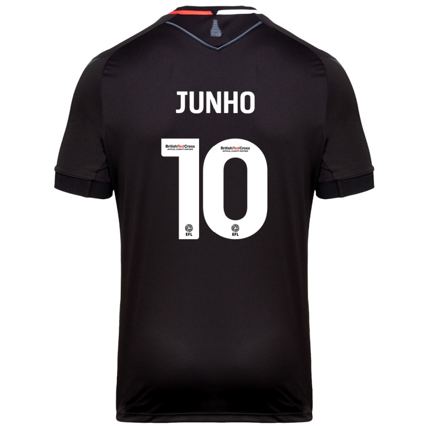 Men Football Joon-Ho Bae #10 Black Away Jersey 2024/25 T-Shirt Nz