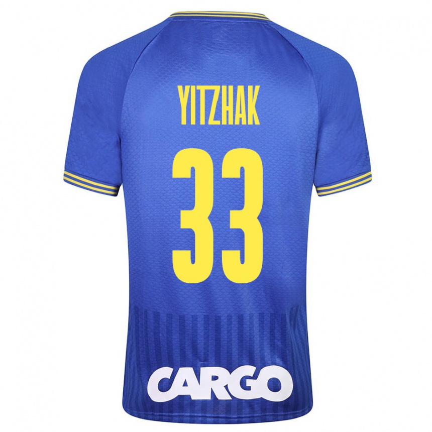 Men Football Or Yitzhak #33 White Away Jersey 2024/25 T-Shirt Nz