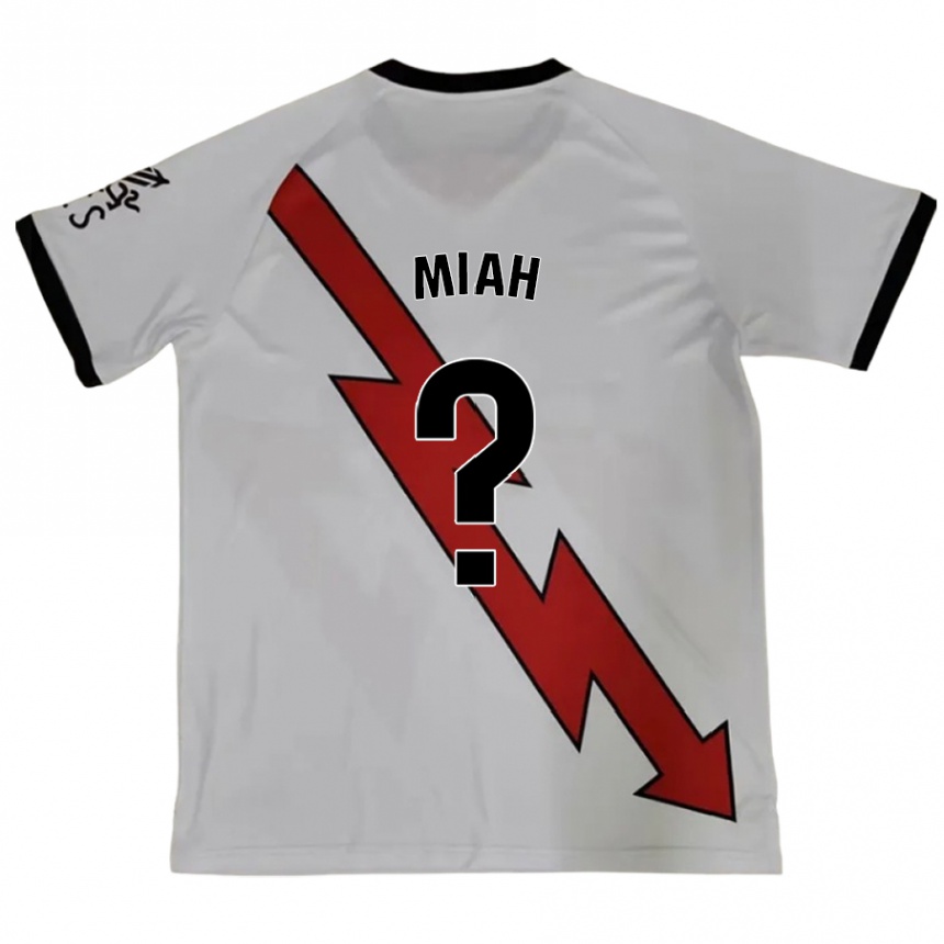 Men Football Zidan Miah #0 Red Away Jersey 2024/25 T-Shirt Nz