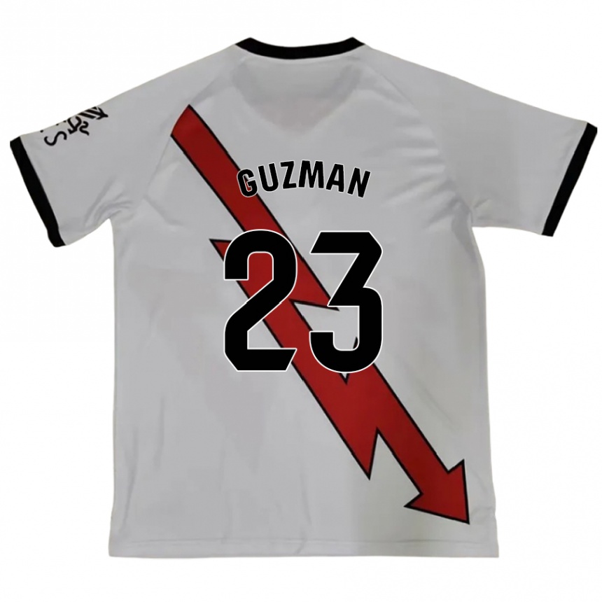 Men Football Miguel Guzmán #23 Red Away Jersey 2024/25 T-Shirt Nz