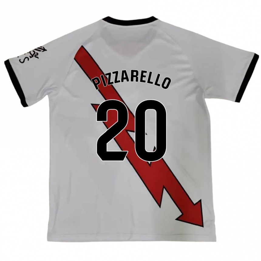 Men Football Charlyann Pizzarello #20 Red Away Jersey 2024/25 T-Shirt Nz