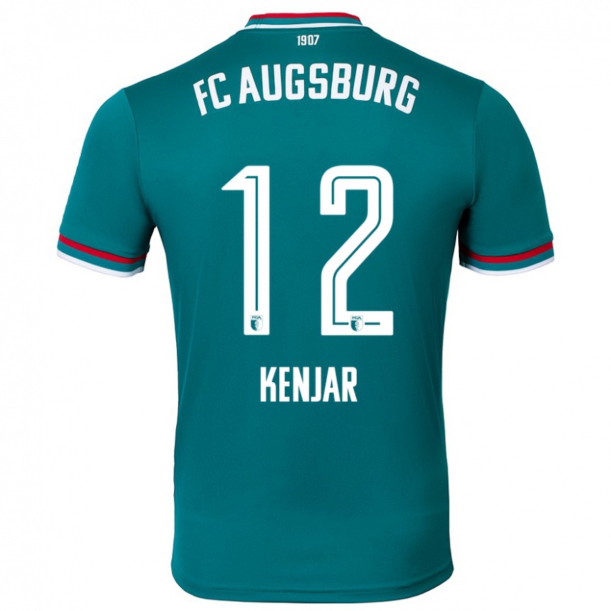 Men Football Alen Kenjar #12 Dark Green Away Jersey 2024/25 T-Shirt Nz