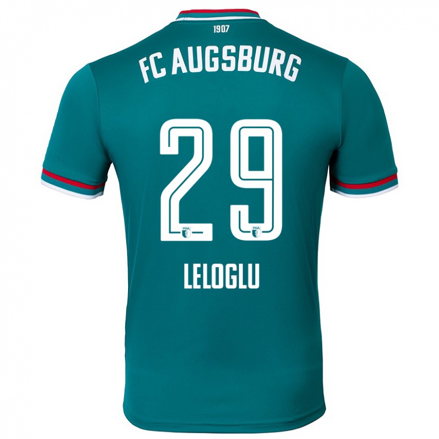 Men Football Aras Leloglu #29 Dark Green Away Jersey 2024/25 T-Shirt Nz