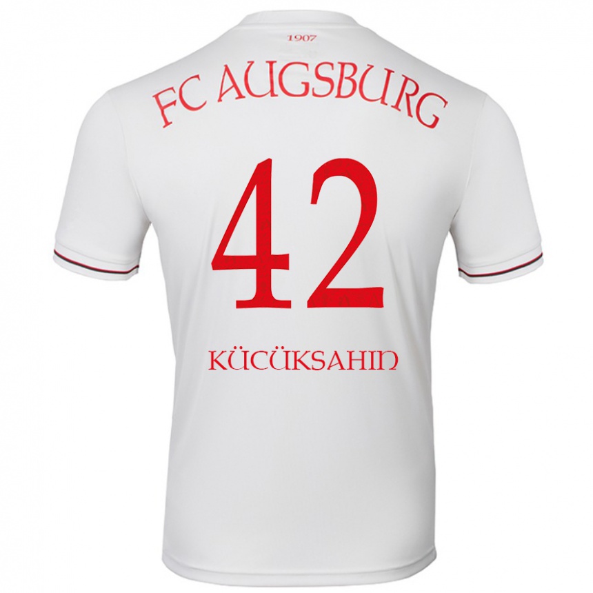 Women Football Mahmut Kücüksahin #42 White Home Jersey 2024/25 T-Shirt Nz