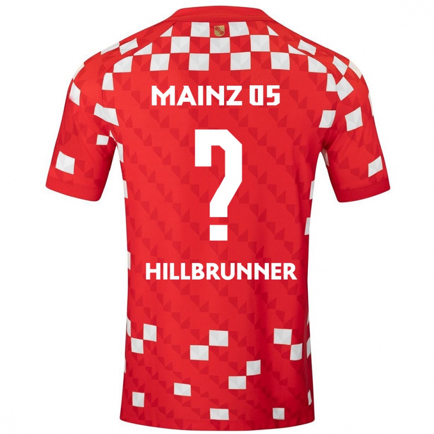 Women Football Fynn Hillbrunner #0 White Red Home Jersey 2024/25 T-Shirt Nz