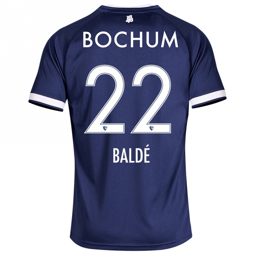 Women Football Aliou Baldé #22 Dark Blue Home Jersey 2024/25 T-Shirt Nz