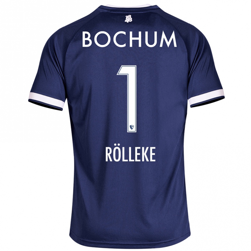 Women Football Hugo Rölleke #1 Dark Blue Home Jersey 2024/25 T-Shirt Nz