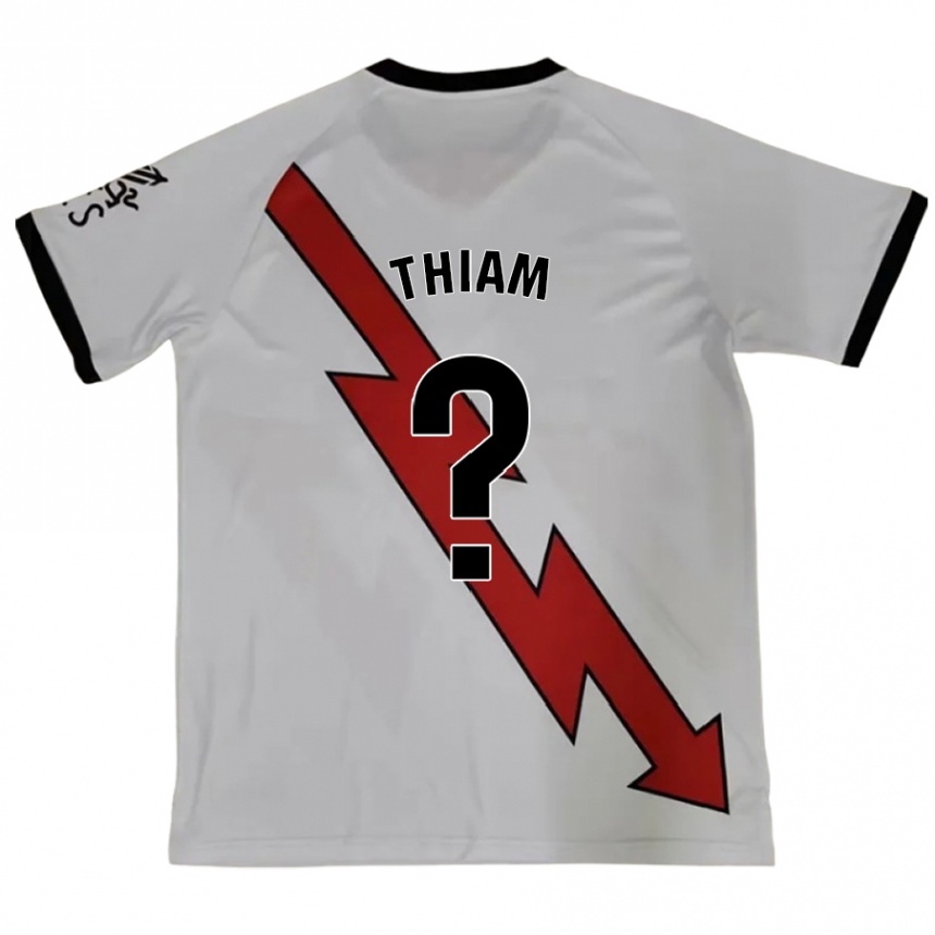 Women Football Aly Thiam #0 Red Away Jersey 2024/25 T-Shirt Nz