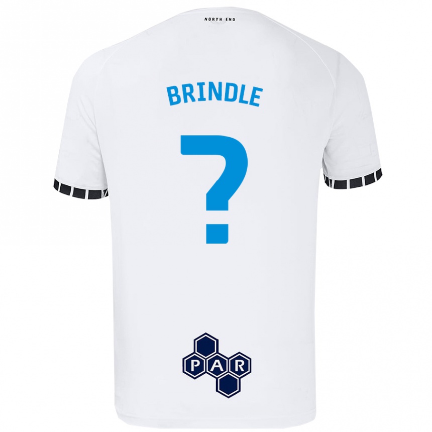 Kids Football Jonny Brindle #0 White Home Jersey 2024/25 T-Shirt Nz