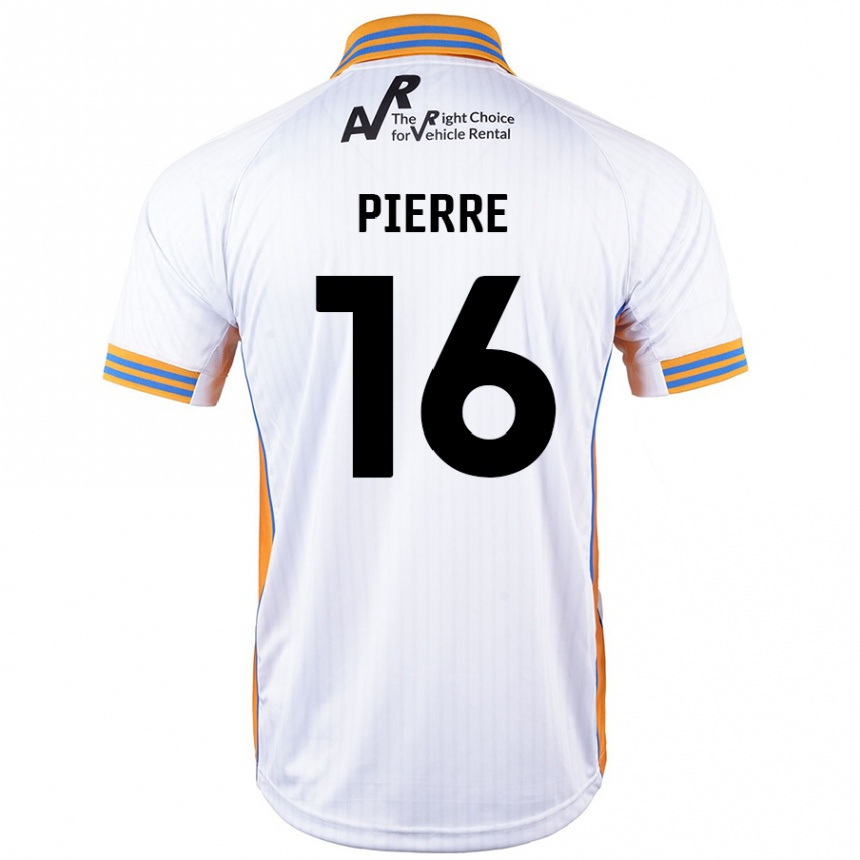 Kids Football Aaron Pierre #16 White Away Jersey 2024/25 T-Shirt Nz