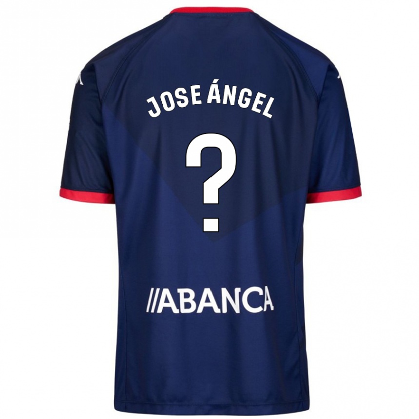 Kids Football José Ángel Jurado #20 Navy Blue Away Jersey 2024/25 T-Shirt Nz