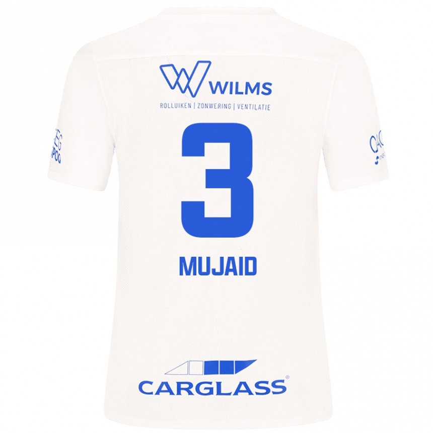 Kids Football Mujaid Sadick #3 White Away Jersey 2024/25 T-Shirt Nz