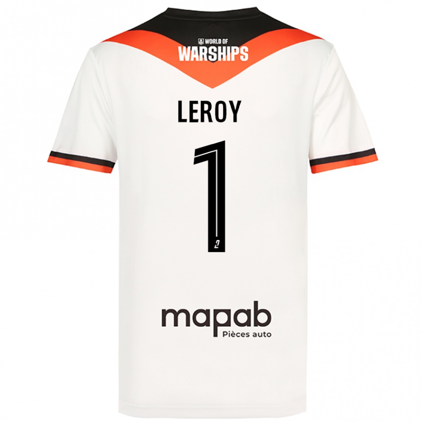 Kids Football Benjamin Leroy #1 White Away Jersey 2024/25 T-Shirt Nz