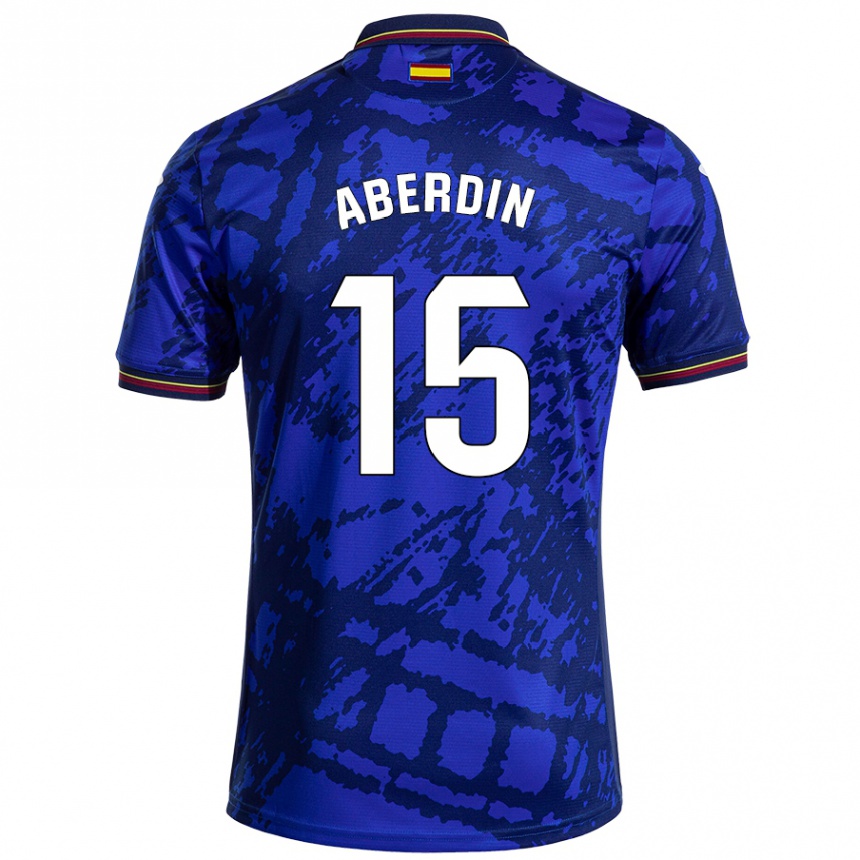 Men Football Nabil Aberdin #15 Darker Blue Home Jersey 2024/25 T-Shirt Nz