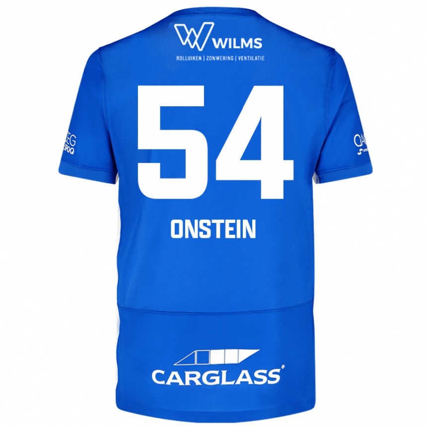 Men Football Juwensley Onstein #54 Blue Home Jersey 2024/25 T-Shirt Nz