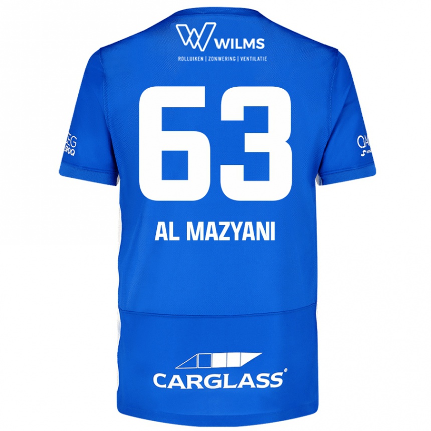 Men Football Faissal Al Mazyani #63 Blue Home Jersey 2024/25 T-Shirt Nz