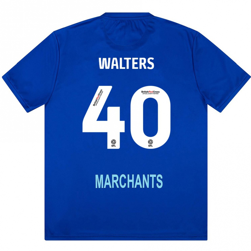 Men Football Cameron Walters #40 Green Away Jersey 2024/25 T-Shirt Nz