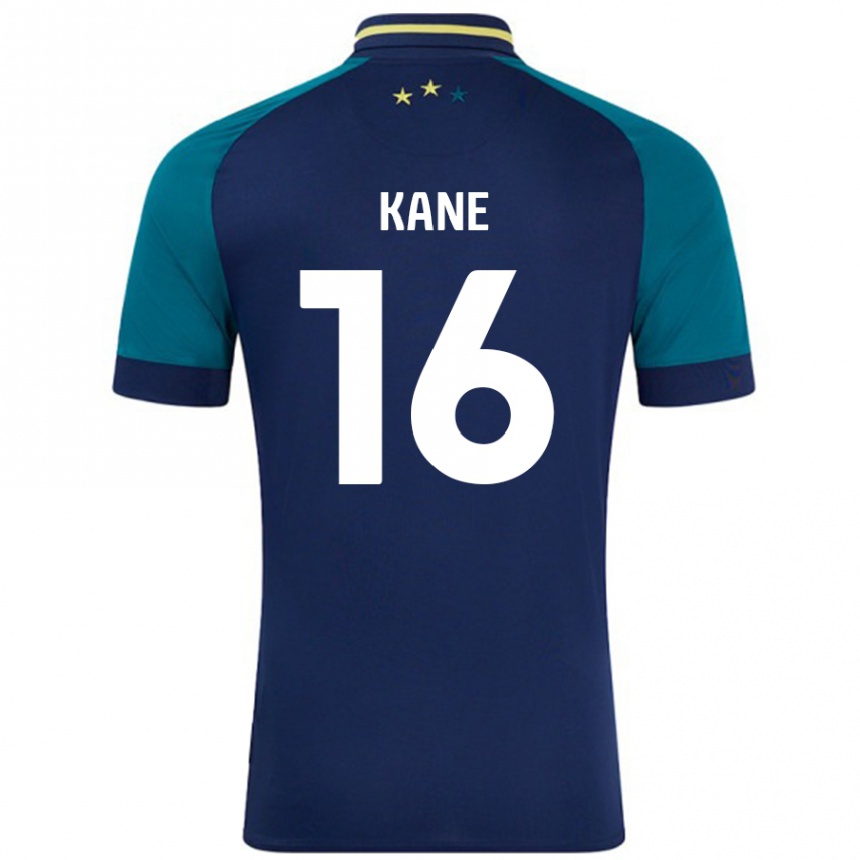 Men Football Herbie Kane #16 Navy Dark Green Away Jersey 2024/25 T-Shirt Nz