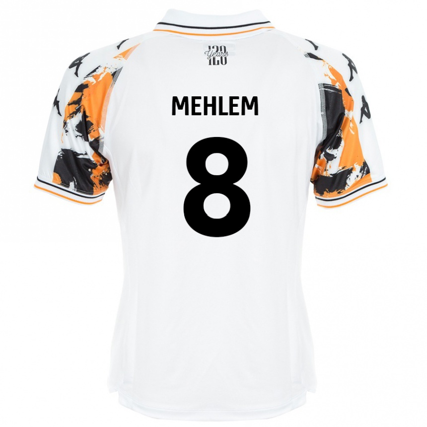 Men Football Marvin Mehlem #8 White Away Jersey 2024/25 T-Shirt Nz