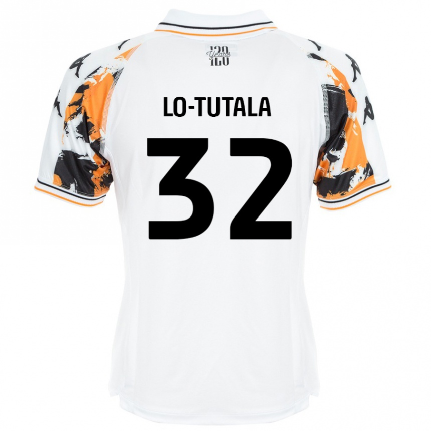 Men Football Thimothée Lo-Tutala #32 White Away Jersey 2024/25 T-Shirt Nz