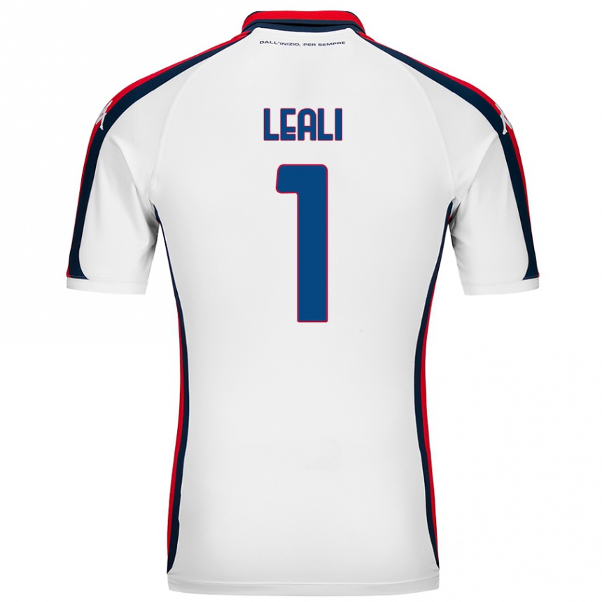 Men Football Nicola Leali #1 White Away Jersey 2024/25 T-Shirt Nz