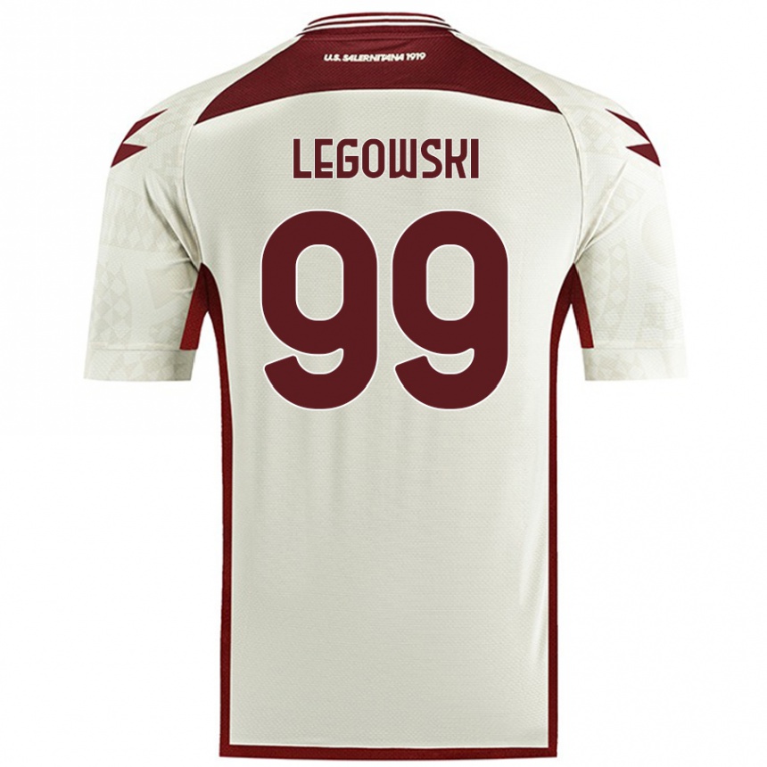 Men Football Mateusz Legowski #99 Cream Color Away Jersey 2024/25 T-Shirt Nz