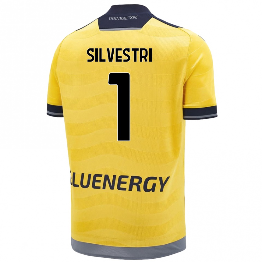 Men Football Marco Silvestri #1 Golden Away Jersey 2024/25 T-Shirt Nz