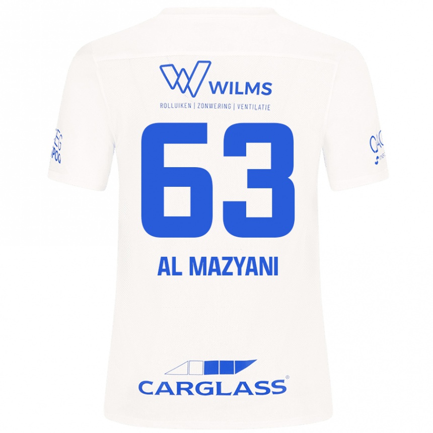 Men Football Faissal Al Mazyani #63 White Away Jersey 2024/25 T-Shirt Nz