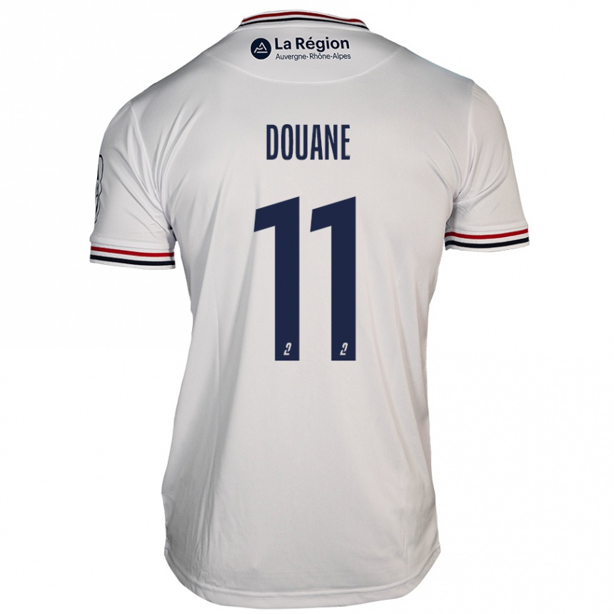 Men Football Maïdine Douane #11 White Away Jersey 2024/25 T-Shirt Nz