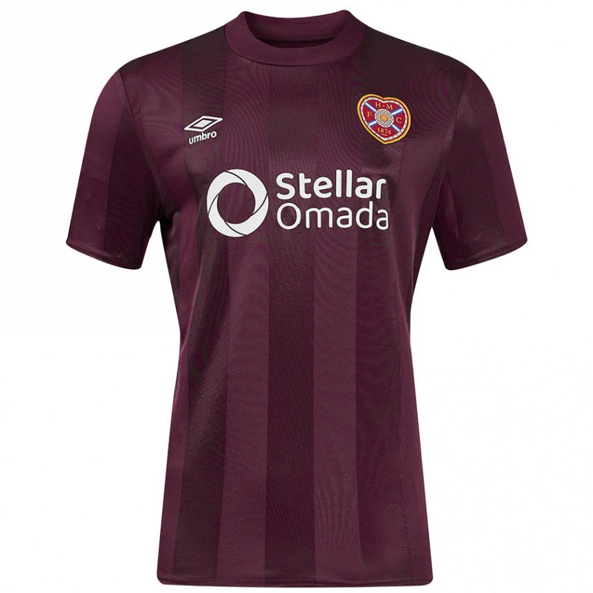 Women Football Henry Lister #16 Burgundy Home Jersey 2024/25 T-Shirt Nz