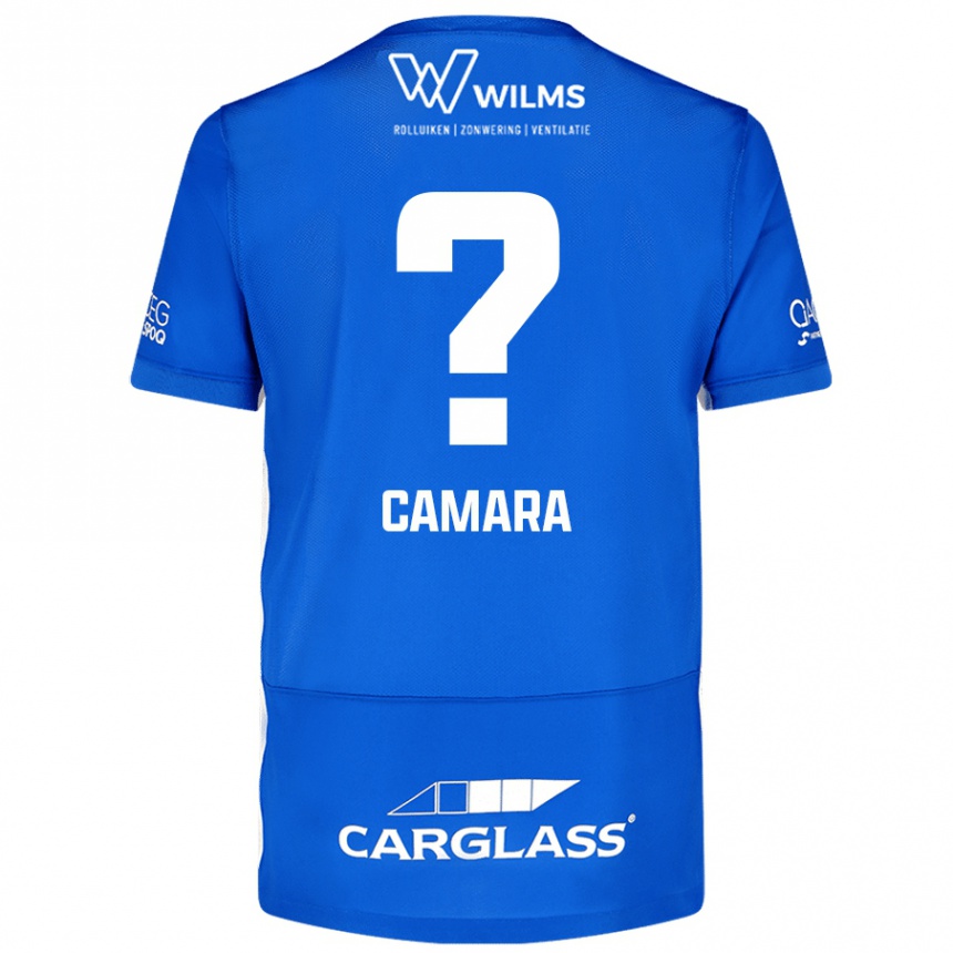 Women Football Ali Camara #0 Blue Home Jersey 2024/25 T-Shirt Nz