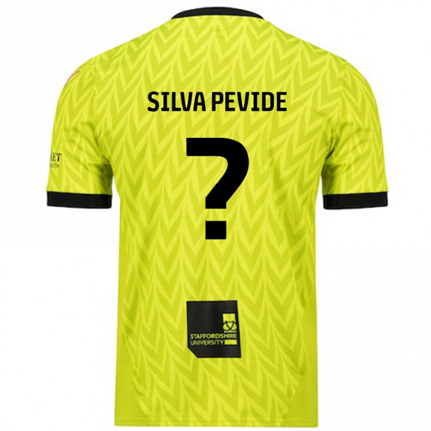 Women Football Joao Silva Pevide #0 Fluorescent Green Away Jersey 2024/25 T-Shirt Nz