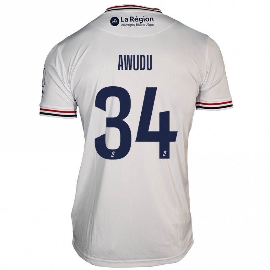 Women Football Sumaila Awudu #34 White Away Jersey 2024/25 T-Shirt Nz